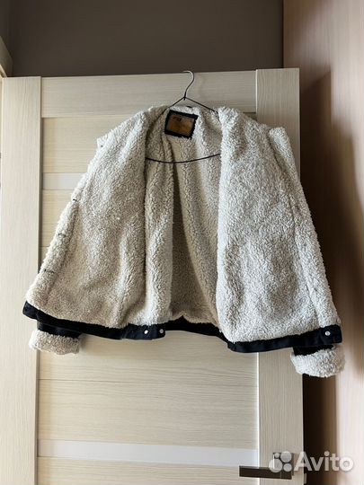 Джинсовая куртка с утеплением 40