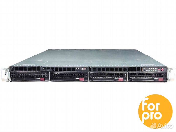 Supermicro 1U X11DPU 4LFF 2x6138Gold 64GB, SATA3