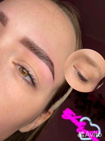 Ламинирование бровей /окрашивание бровей