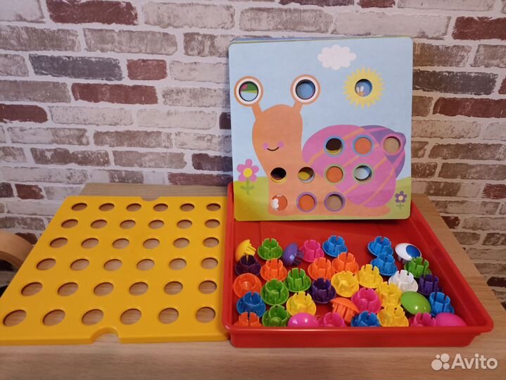 Мозаика, вкладыши и др.развивающие игры малышам