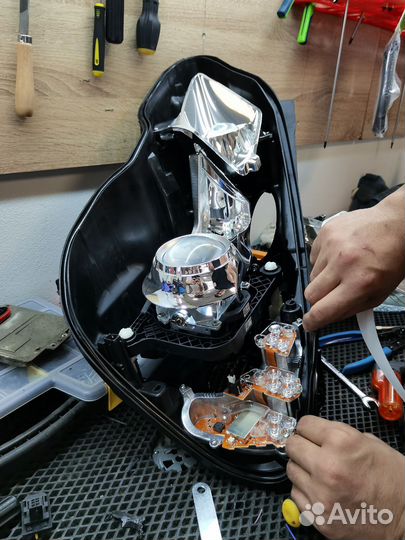 Обучение по ремонту фар