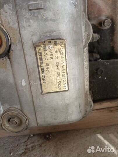 Двигатель Mitsubishi canter 4м51 на разбор