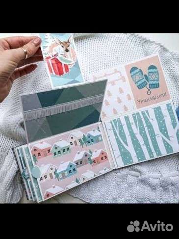 Альбом для фото ручной работы зимний