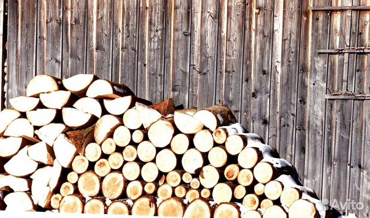Дрова чурками