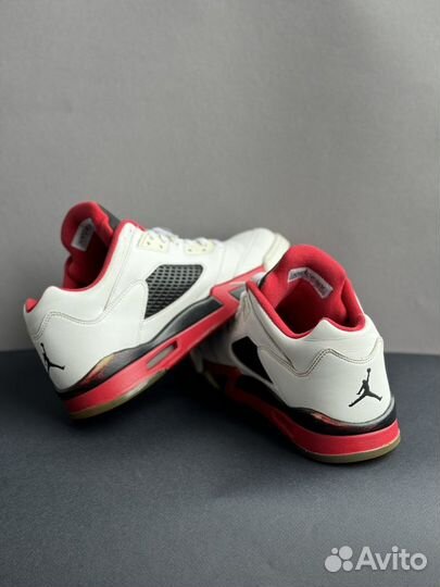 Кроссовки Air Jordan 5 Retro Low «Fire Red», 11 US