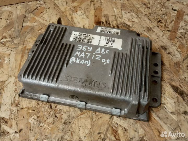 Эбу двс Daewoo Matiz 0,8