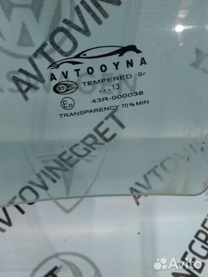 Стекло двери передней левой chevrolet Cobalt