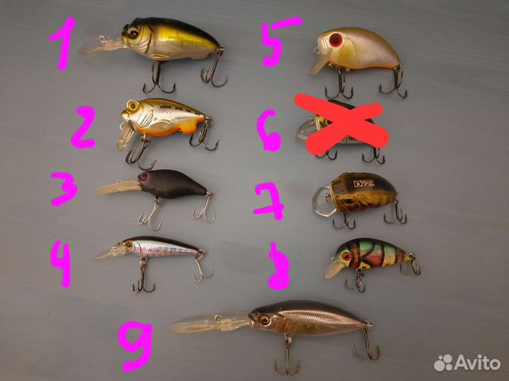Воблеры megabass, jackall, osp