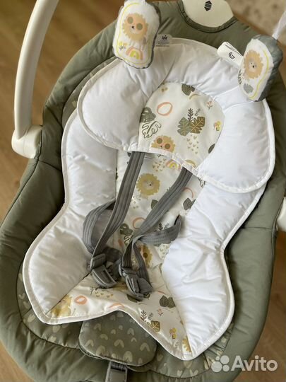 Детское кресло шезлонг качели