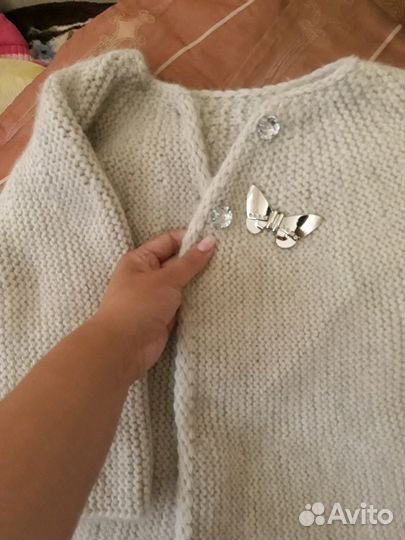 Кофта вязанная (нат шерсть)