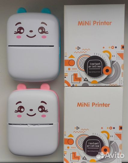 Мини принтер мгновенной печати детский