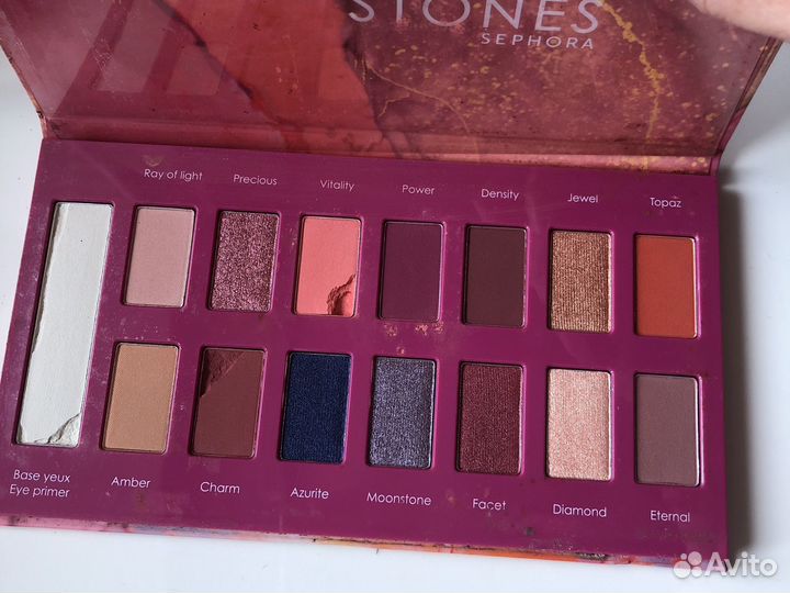 Большая палетка теней sephora