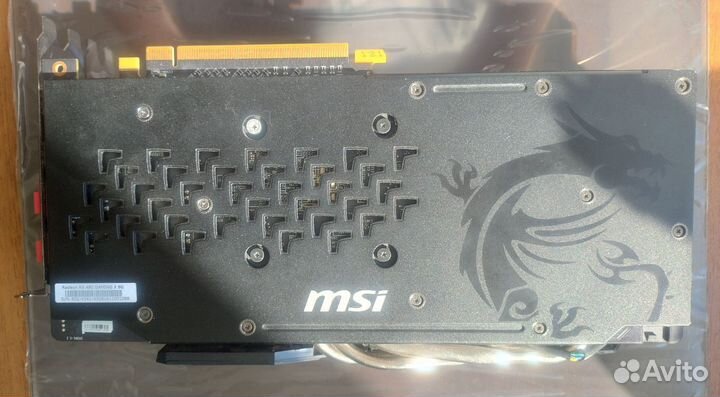 Видеокарта MSI Radeon RX 480 gaming X 8G