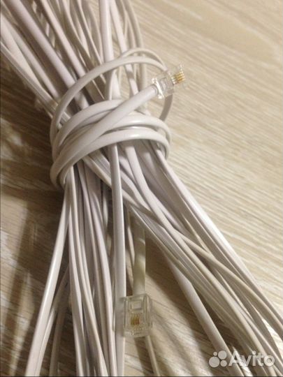 Кабель телефонный с разъёмом