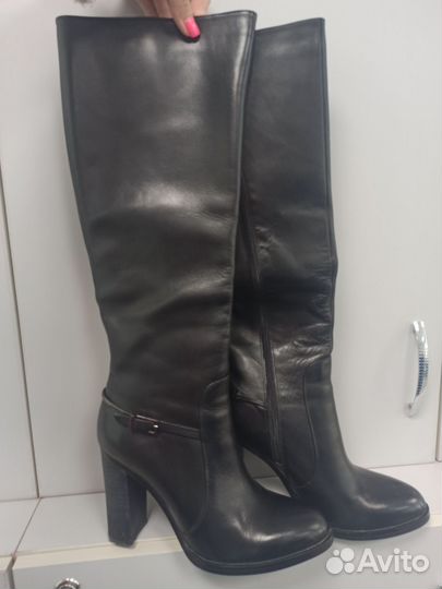 Сапоги женские натуральная кожа