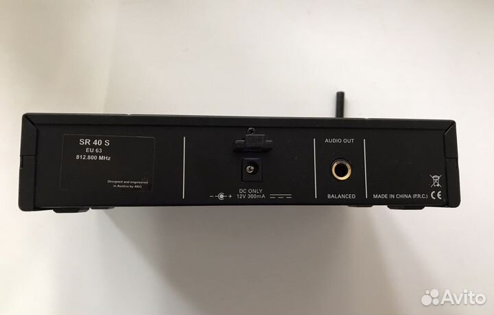 Приемник, база AKG sr 40 Single Pro радиомикрофон
