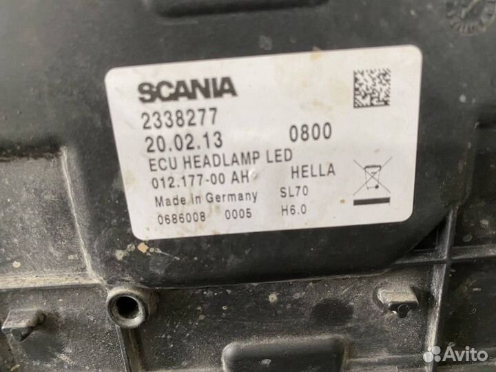 Фара левая Scania 6-series 2674390