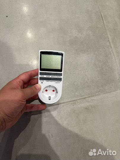Розетка с таймером