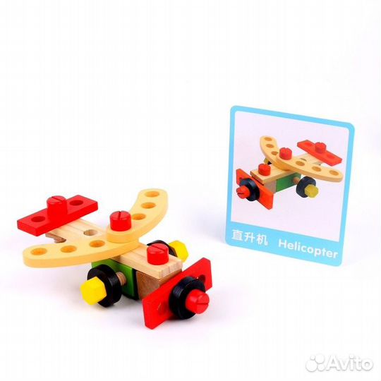 Деревянный конструктор «Сделай сам»