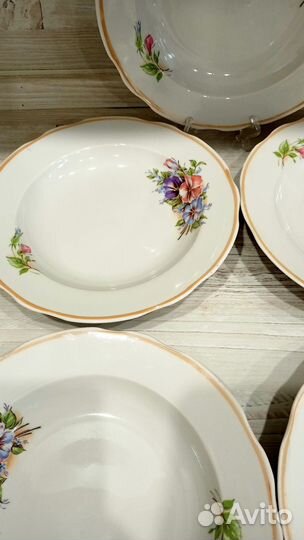 Тарелки СССР Дулево