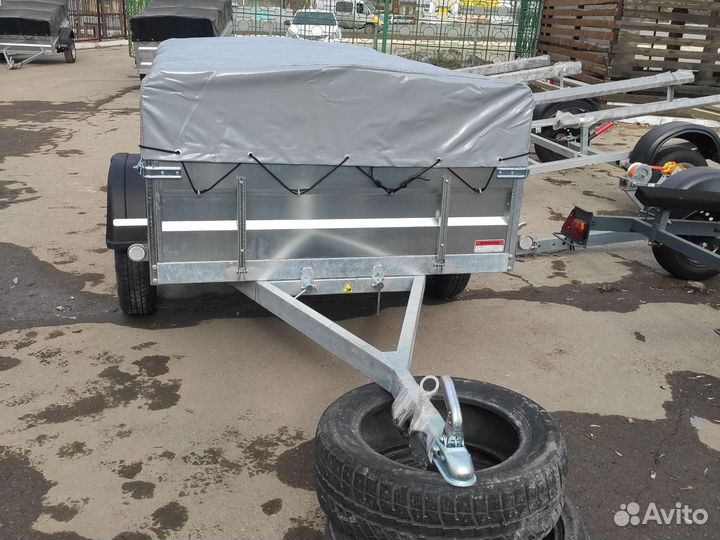 Прицеп Спутник Про Zn 2213/37 низкий тент