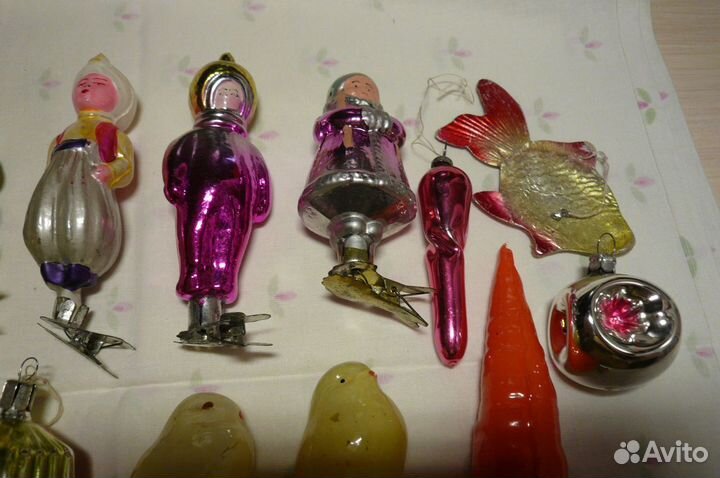 Елочные игрушки СССР