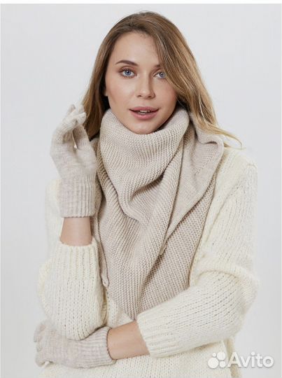 Вязаная косынка