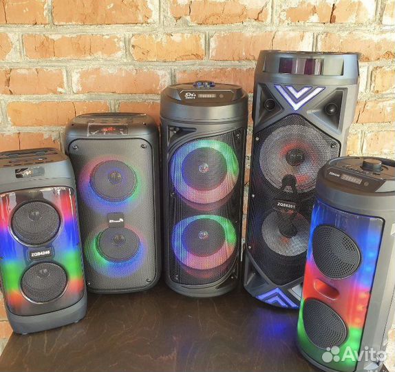 Портативная колонка bluetooth с караоке