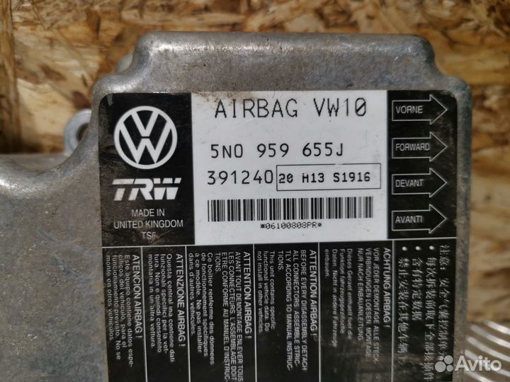 Блок управления AirBag Volkswagen Tiguan