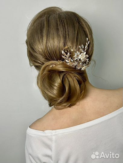 Свадебные и вечерние прически, макияж)