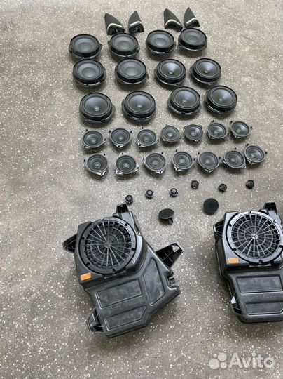 Mercedes w166 GLE GLS Harman харман акустика