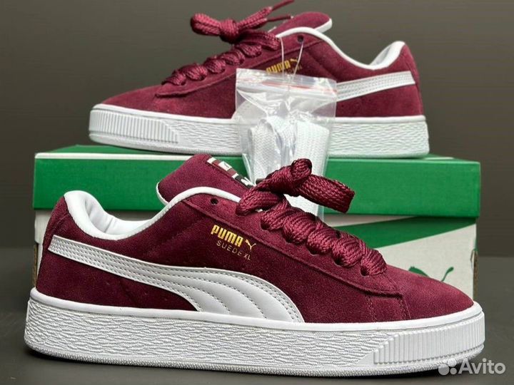 Puma Suede XL красные