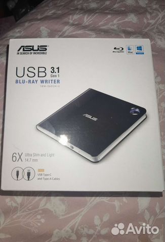 Blu-Ray writer Asus