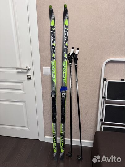 Беговые лыжи и ботинки