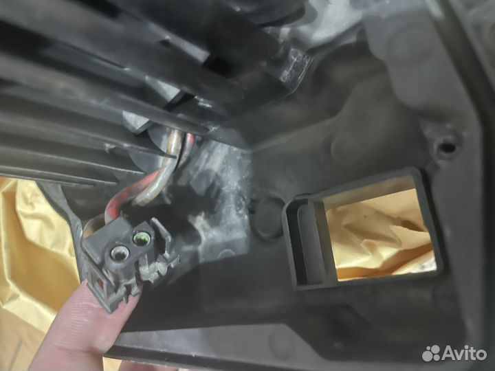 Вентилятор печки Mercedec c-класса