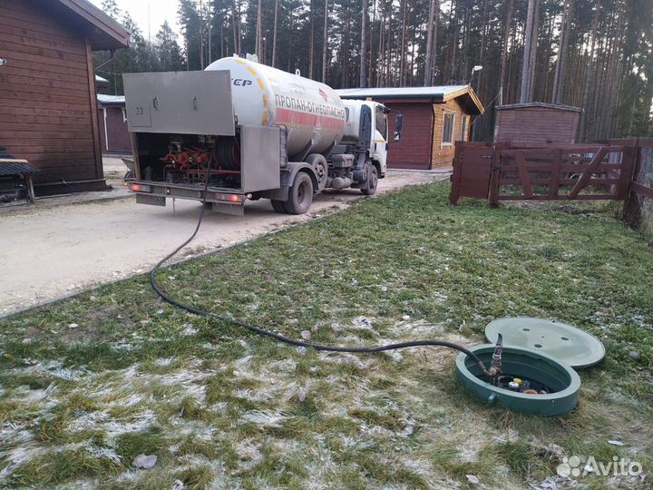 Заправка газгольдера