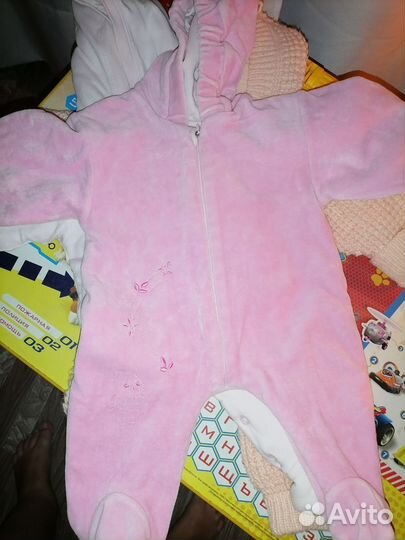 Детские вещи пакетом для девочек 50-56р