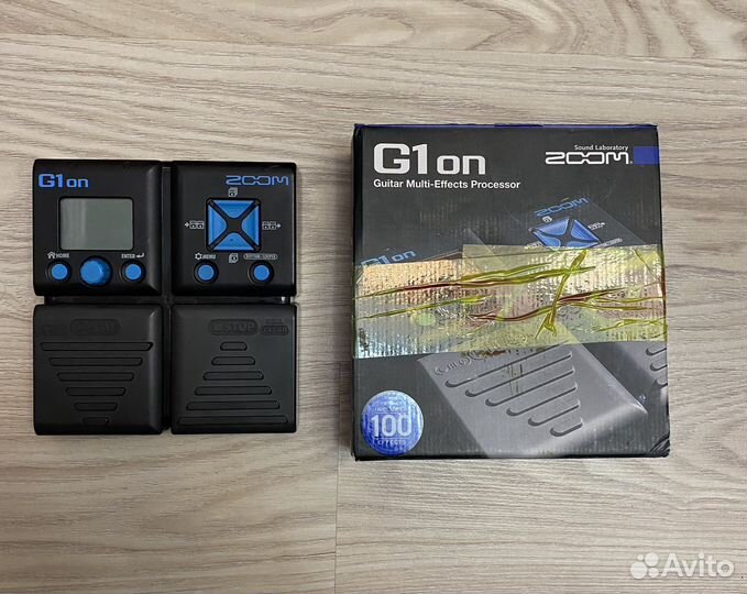 Гитарный процессор Zoom G1 on