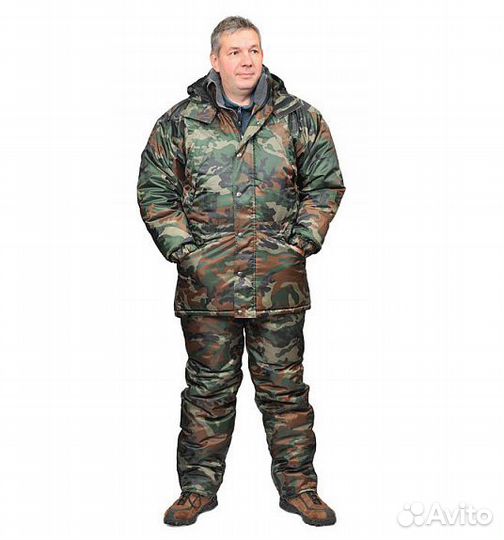 Зимний рыболовный костюм