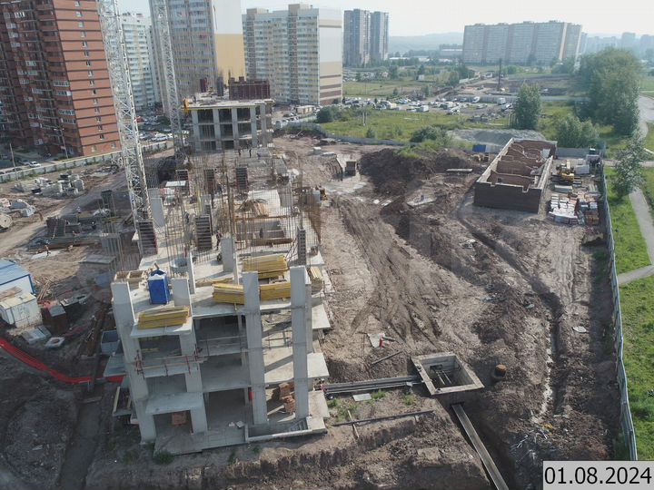 2-к. квартира, 53,8 м², 9/19 эт.