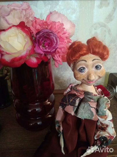Кукла, dools, ручная работа, будуарная кукла