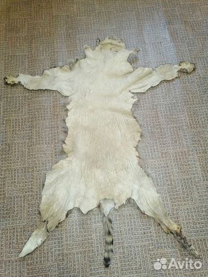 Шкура рыси имитация