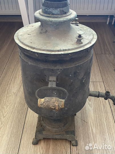 Самовар царский винтаж чай угли рестраврация