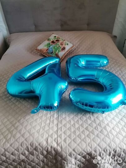 Фольгированные шары цифры