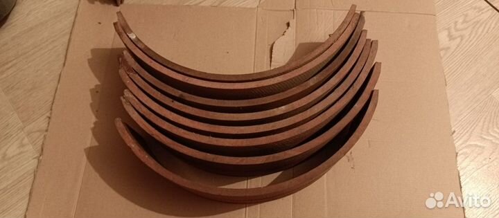 Накладки тормозной колодки Газ 53 передние