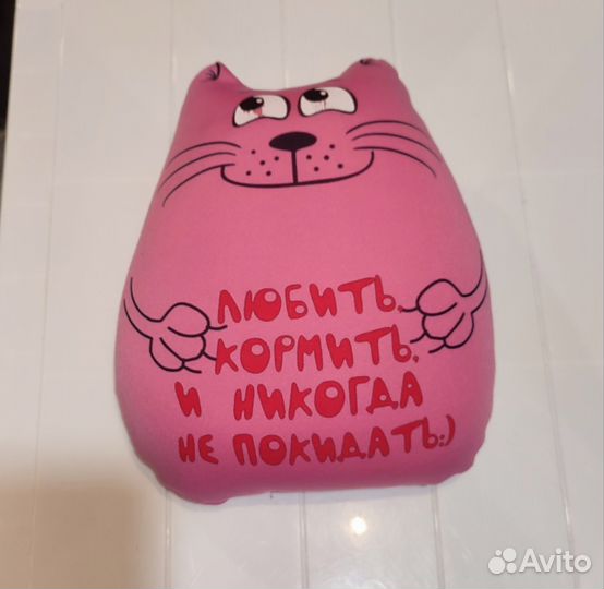 Подушка-антистресс, кот