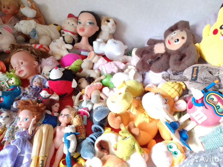 Мягкие игрушки по штучно или пакетом