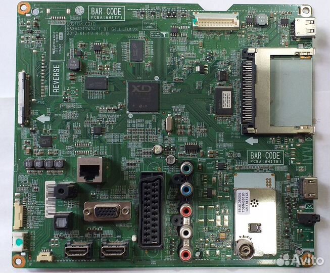 Плата EAX64317404 (1.0) EBR75149853 от LG 42LM340T