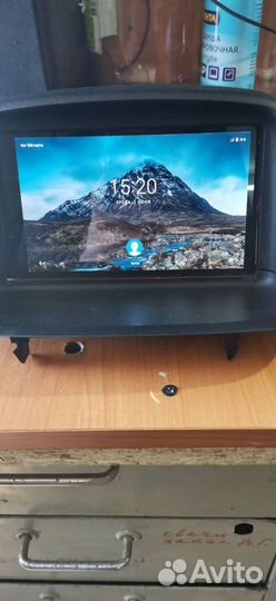 Планшет в козырек