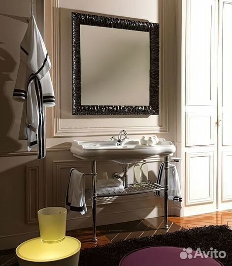 Консоль под раковину Kerasan Retro 100 730090 Хром